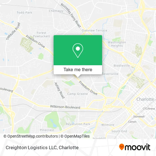 Creighton Logistics LLC map