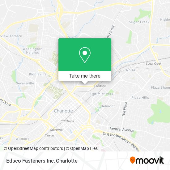 Mapa de Edsco Fasteners Inc