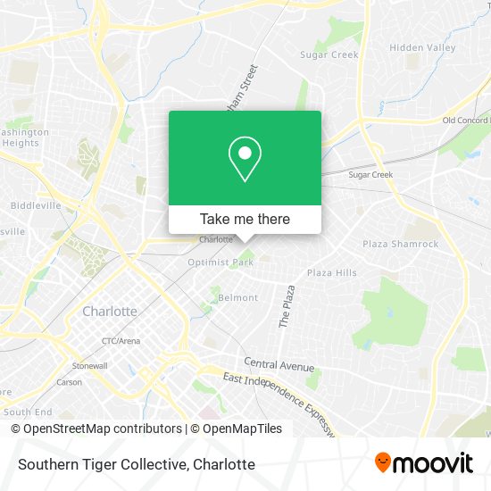 Mapa de Southern Tiger Collective