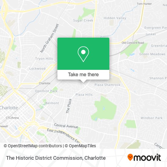 Mapa de The Historic District Commission