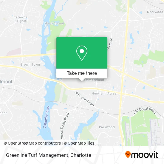 Greenline Turf Management map