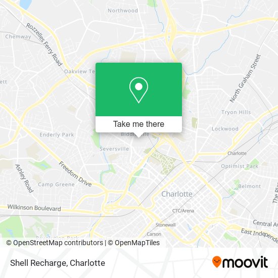 Shell Recharge map