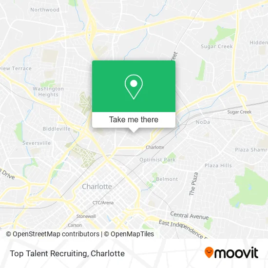 Mapa de Top Talent Recruiting