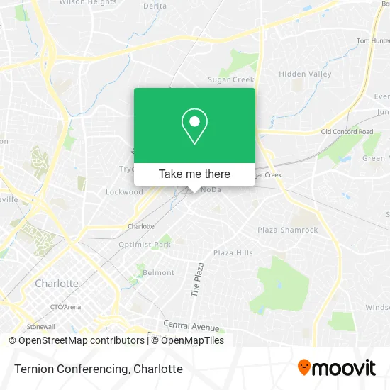 Ternion Conferencing map