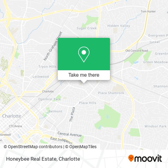Honeybee Real Estate map