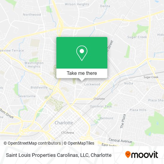 Mapa de Saint Louis Properties Carolinas, LLC