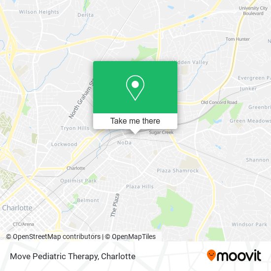 Move Pediatric Therapy map