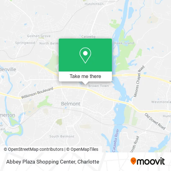 Abbey Plaza Shopping Center map