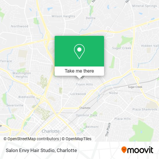 Mapa de Salon Envy Hair Studio