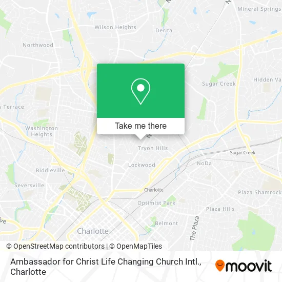 Ambassador for Christ Life Changing Church Intl. map