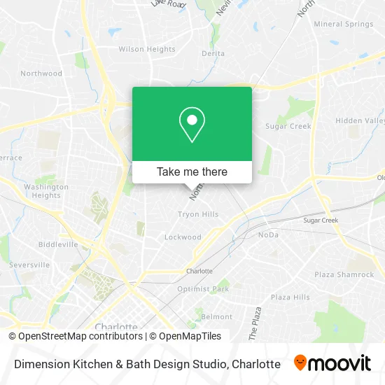 Mapa de Dimension Kitchen & Bath Design Studio