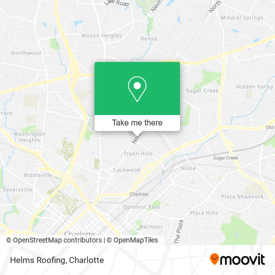 Helms Roofing map