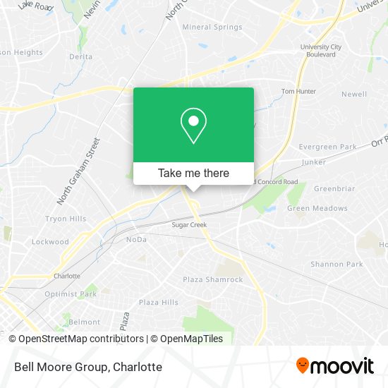 Mapa de Bell Moore Group
