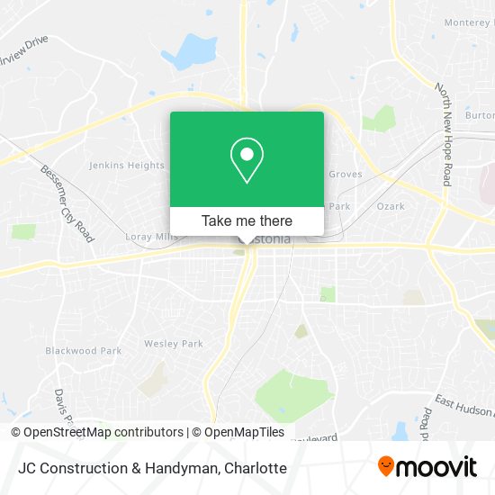 JC Construction & Handyman map