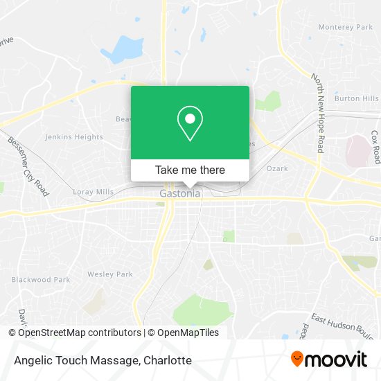 Mapa de Angelic Touch Massage