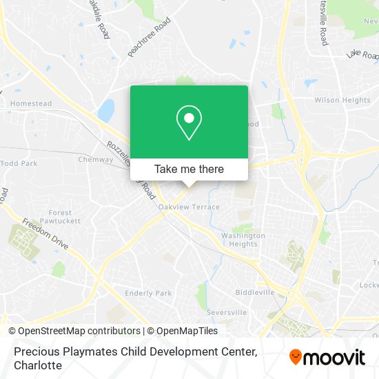 Mapa de Precious Playmates Child Development Center