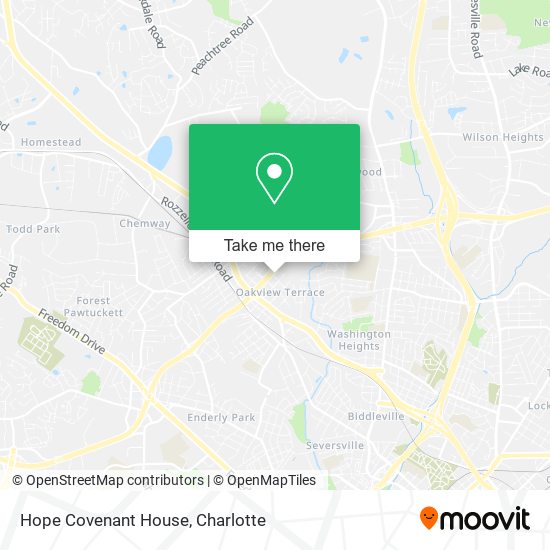 Hope Covenant House map