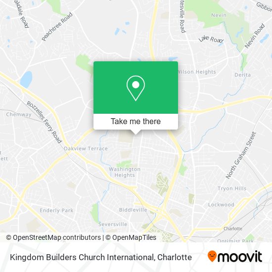 Mapa de Kingdom Builders Church International