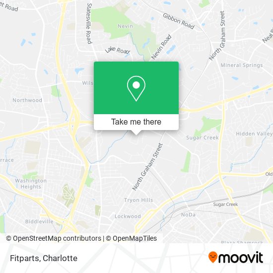 Fitparts map