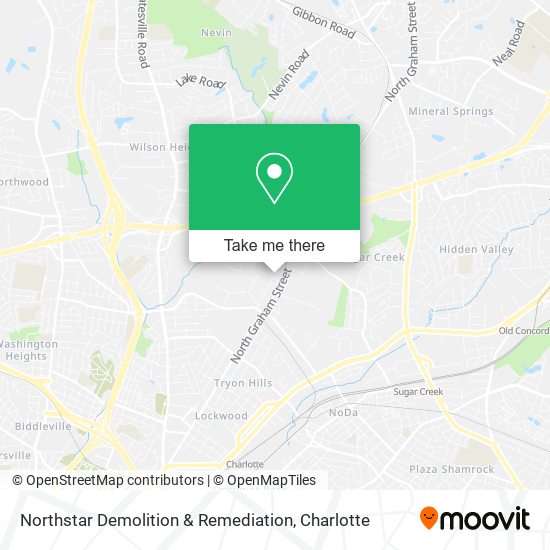 Northstar Demolition & Remediation map