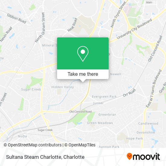 Mapa de Sultana Steam Charlotte