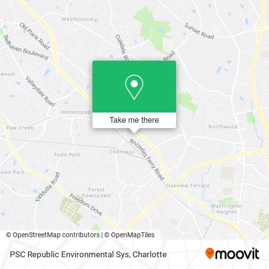 PSC Republic Environmental Sys map