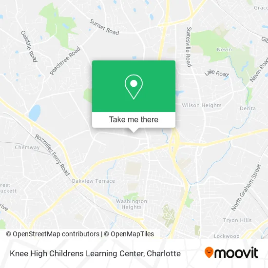 Knee High Childrens Learning Center map