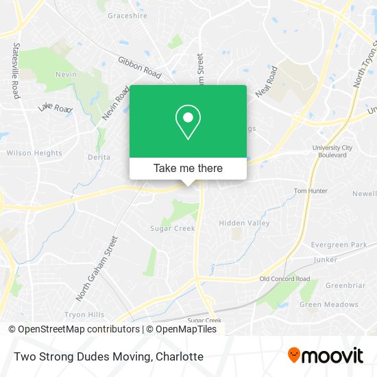Mapa de Two Strong Dudes Moving