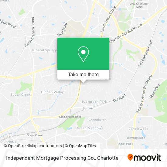 Independent Mortgage Processing Co. map