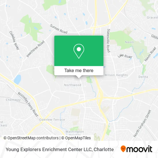 Mapa de Young Explorers Enrichment Center LLC