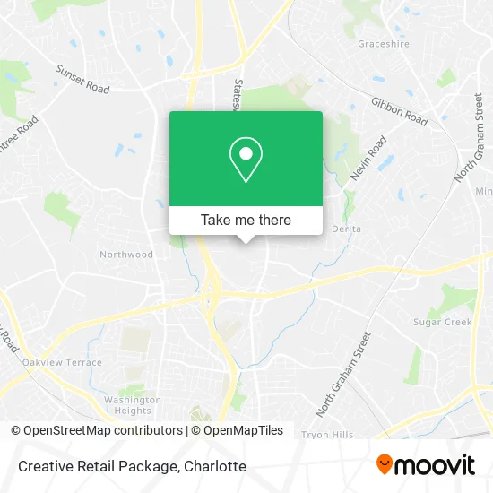 Creative Retail Package map
