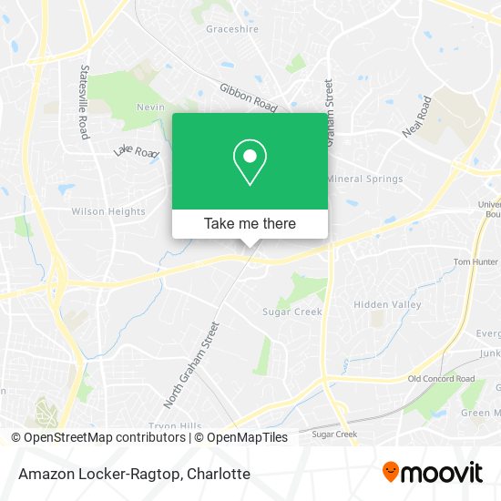 Amazon Locker-Ragtop map