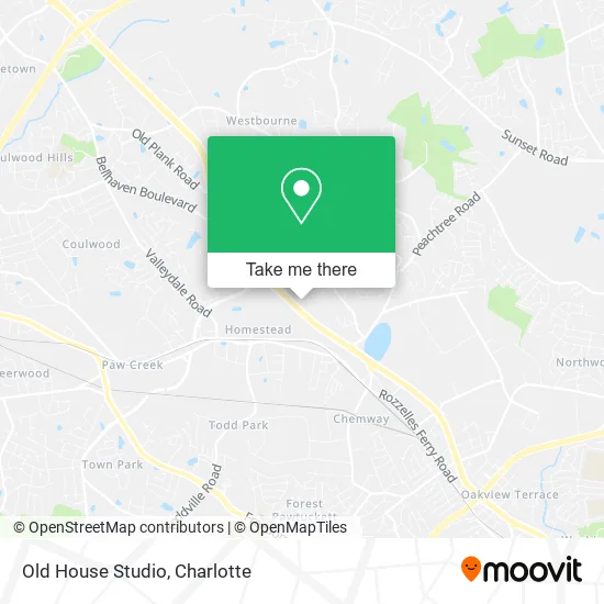Old House Studio map