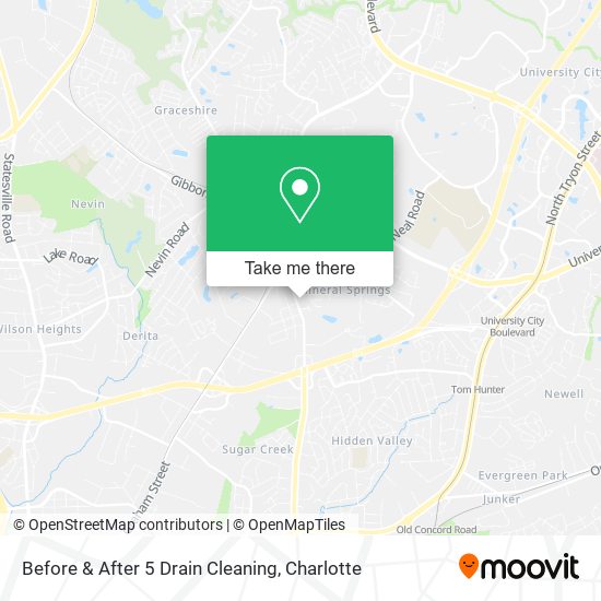 Mapa de Before & After 5 Drain Cleaning