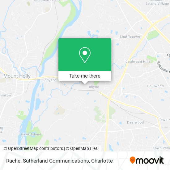 Rachel Sutherland Communications map