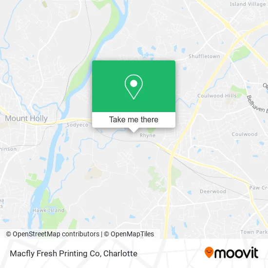 Macfly Fresh Printing Co map