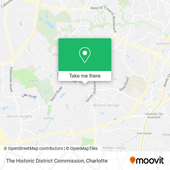 Mapa de The Historic District Commission