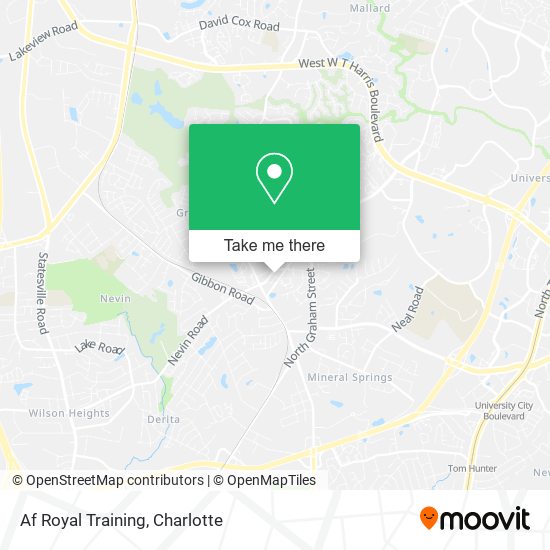Af Royal Training map
