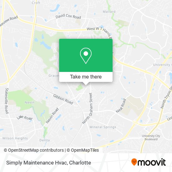 Mapa de Simply Maintenance Hvac