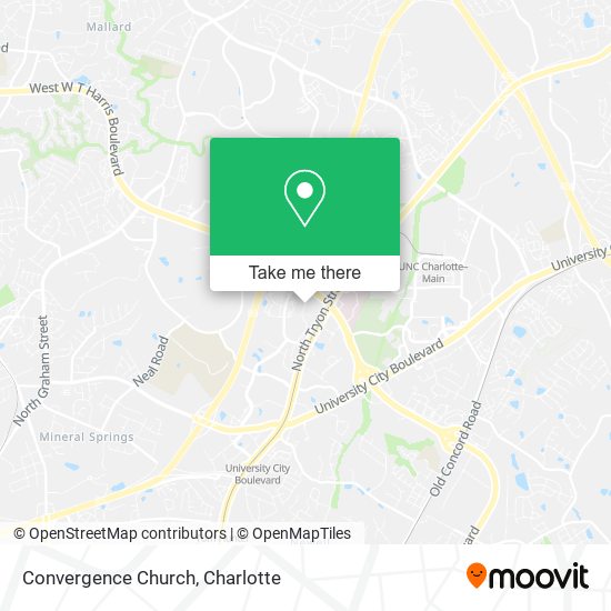 Mapa de Convergence Church