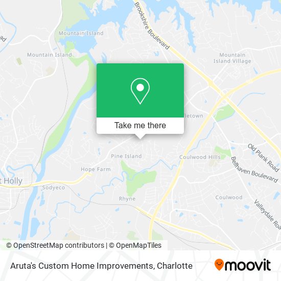 Aruta's Custom Home Improvements map