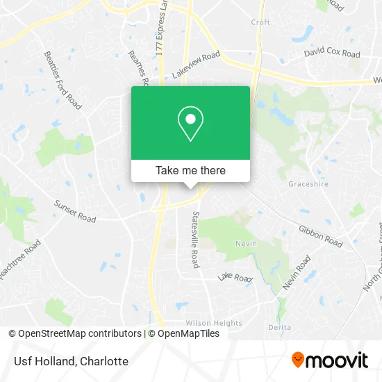 Usf Holland map