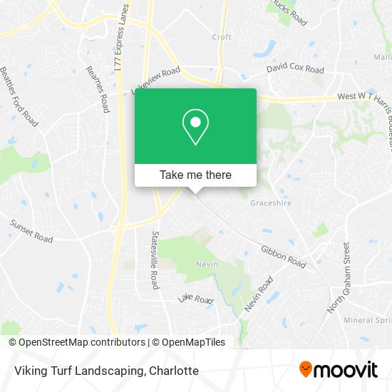 Viking Turf Landscaping map