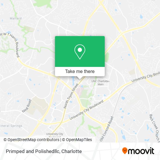 Primped and Polishedllc map
