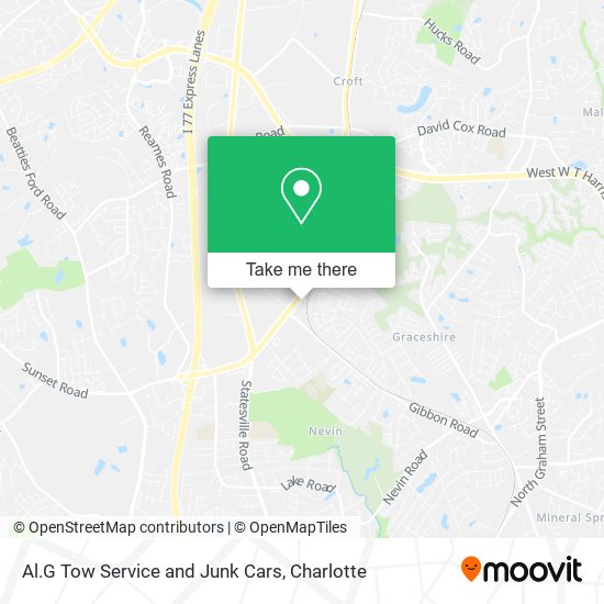 Mapa de Al.G Tow Service and Junk Cars
