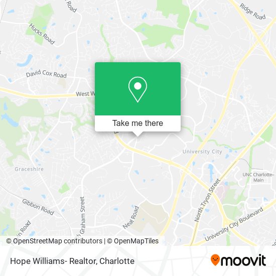 Mapa de Hope Williams- Realtor