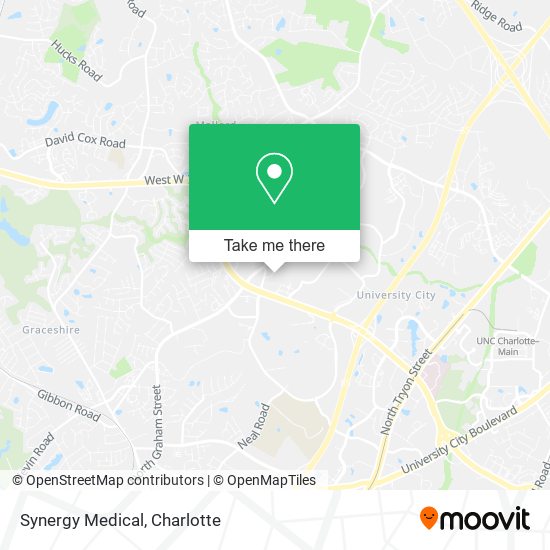 Synergy Medical map