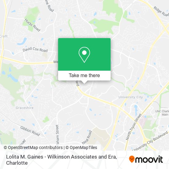 Lolita M. Gaines - Wilkinson Associates and Era map