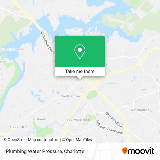 Plumbing Water Pressure map