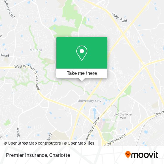 Premier Insurance map